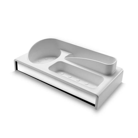 Organizador Para Pia Multiuso Suprema 24 x 12,5 x 6,5 cm Branco - Brinox é boa?