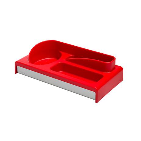 Organizador Para Pia Multiuso Suprema 24 x 12,5 x 6,5 cm Vermelho - Brinox é ruim? Organizador Para Pia Multiuso Suprema 24 x 12,5 x 6,5 cm Vermelho - Brinox é boa?