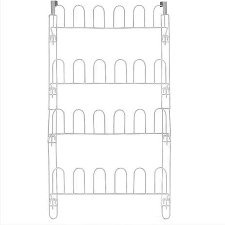 Organizador Sapateira Vertical Porta 12 Pares De Aço Branca - Luisam Menor preço em Organizador Sapateira Vertical Porta 12 Pares De Aço Branca - Luisam