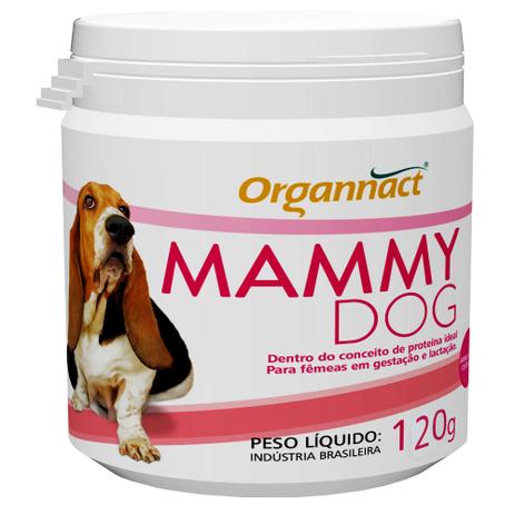 Organnact Mammy dog 120g - suplemento para gestação e lactação Menor preço em Organnact Mammy dog 120g - suplemento para gestação e lactação