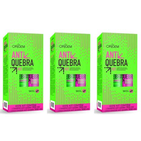 Origem Antiqueda Shampoo + Condicionador 300ml (Kit C/03) Menor preço em Origem Antiqueda Shampoo + Condicionador 300ml (Kit C/03)