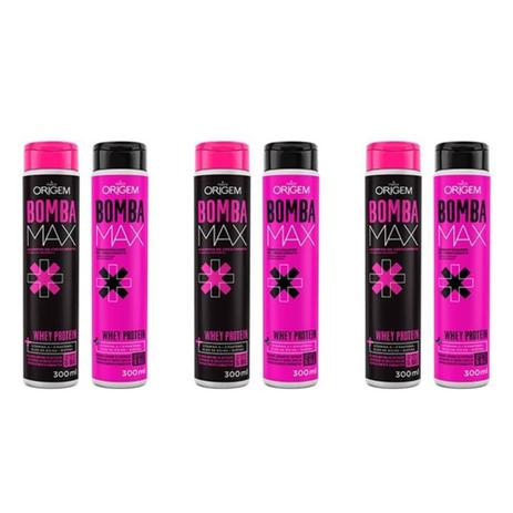 Origem Kit Bomba Max Shampoo + Condicionador 300ml (Kit C/03) Menor preço em Origem Kit Bomba Max Shampoo + Condicionador 300ml (Kit C/03)
