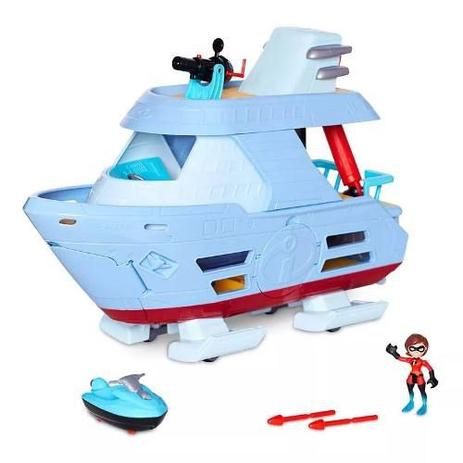 Os Incríveis 2 - Barco Hydroliner 43cm C/ Mulher Elástica Sunny Menor preço em Os Incríveis 2 - Barco Hydroliner 43cm C/ Mulher Elástica Sunny