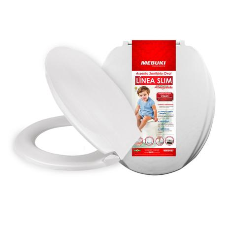 Oval Linea Slim Tampa Vaso Almofadado Astra/Celite/Fiori/Hervy/Icasa/Incepa - MEBUKI Menor preço em Oval Linea Slim Tampa Vaso Almofadado Astra/Celite/Fiori/Hervy/Icasa/Incepa - MEBUKI