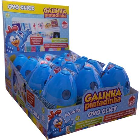 Ovo Click Surpresa Galinha Pintadinha Dtc C/12 Menor preço em Ovo Click Surpresa Galinha Pintadinha Dtc C/12