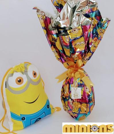 Ovo De Páscoa 400 Gramas Minions Com Brinde - Camafheus Menor preço em Ovo De Páscoa 400 Gramas Minions Com Brinde - Camafheus