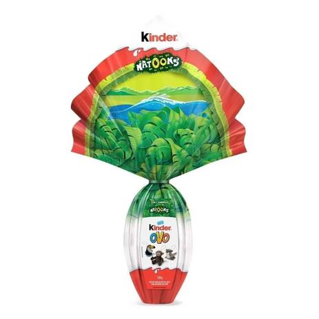 Ovo de Páscoa Ferrero Rocher Kinder Ovo Natoons 150g + Brinde Menor preço em Ovo de Páscoa Ferrero Rocher Kinder Ovo Natoons 150g + Brinde