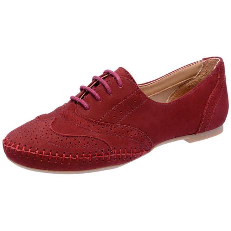 oxford feminino vermelho