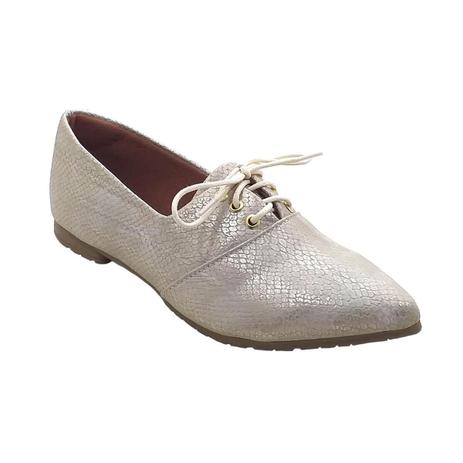oxford feminino bege