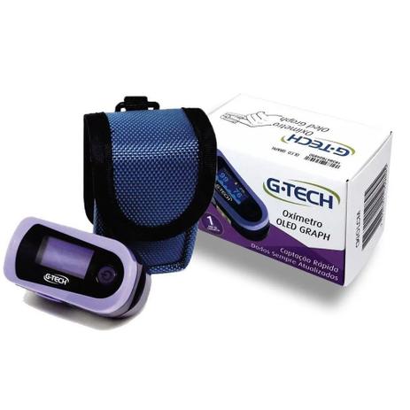 Oximetro de Pulso G-Tech Modelo OLED GRAPH - GTECH Menor preço em Oximetro de Pulso G-Tech Modelo OLED GRAPH - GTECH