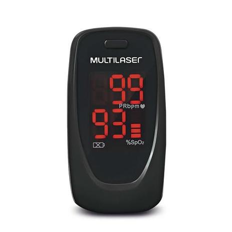 Oximetro De Pulso Multilaser Oxygen Check Preto - HC023 Menor preço em Oximetro De Pulso Multilaser Oxygen Check Preto - HC023