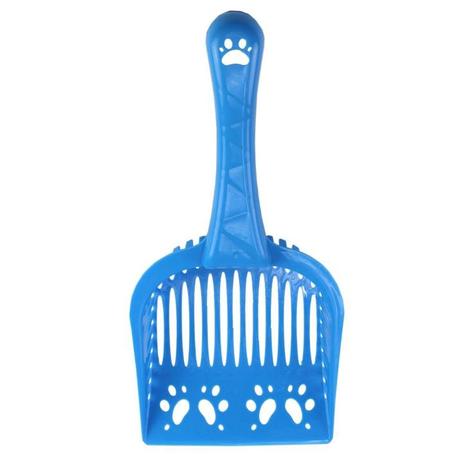 Pá Coletora de Fezes Grande Azul - Manianimal Menor preço em Pá Coletora de Fezes Grande Azul - Manianimal