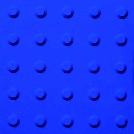 Pack 32 Placas Piso Tátil Alerta - Podotátil - 5mmx25x25cm - Azul - Celpan Menor preço em Pack 32 Placas Piso Tátil Alerta - Podotátil - 5mmx25x25cm - Azul - Celpan