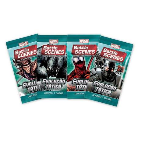 Pack de cartas Marvel Battle Scenes: Evolução Tática em português Menor preço em Pack de cartas Marvel Battle Scenes: Evolução Tática em português