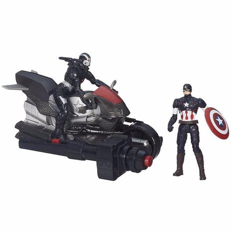Pack Mini Boneco Capitão América e Maquina de Combate B1499 / B0448 - Hasbro Menor preço em Pack Mini Boneco Capitão América e Maquina de Combate B1499 / B0448 - Hasbro