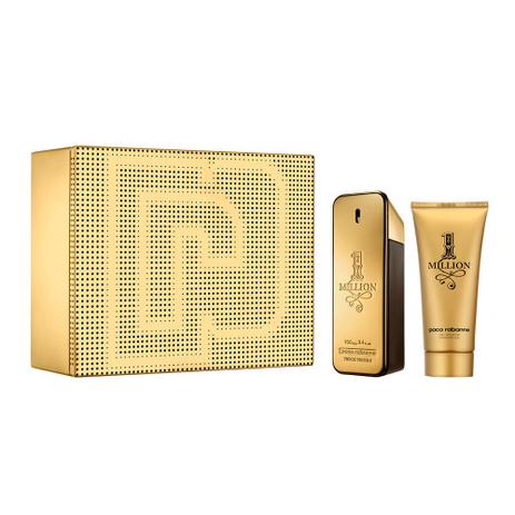 Paco Rabanne 1 Million Kit  Perfume Masculino EDT + Gel de Banho