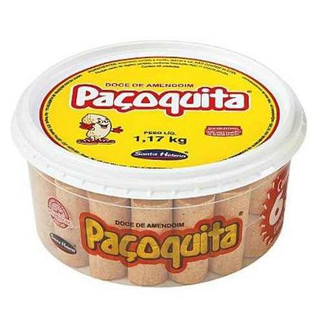Paçoca Rolha Desembrulhada Pacoquita C/65un - Santa Helena Menor preço em Paçoca Rolha Desembrulhada Pacoquita C/65un - Santa Helena