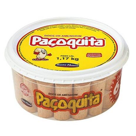 Paçoca Rolha Paçoquita c/65 - Santa Helena Menor preço em Paçoca Rolha Paçoquita c/65 - Santa Helena