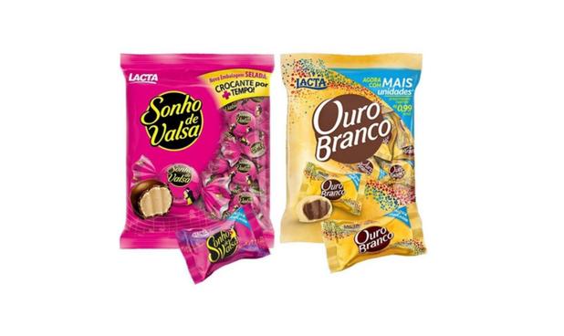 Pacote de Bombom Ouro Branco / Sonho de Valsa Lacta 1kg - Ouro Branco ou Sonho de Valsa é boa?