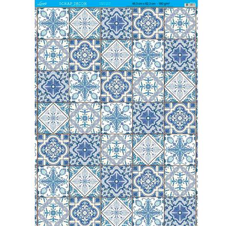 Página para Scrapbook Decor Duplo Gigante Litoarte 46,3 x 62,3 cm - Modelo SDG-007 Azulejos e Pastilhas Menor preço em Página para Scrapbook Decor Duplo Gigante Litoarte 46,3 x 62,3 cm - Modelo SDG-007 Azulejos e Pastilhas