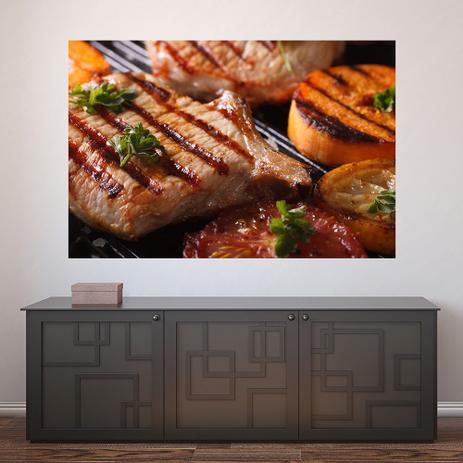 Painel Adesivo de Parede - Churrasco - 493pnm - Allodi é boa?