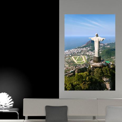Painel Adesivo de Parede - Cristo Redentor - 083pnm - Allodi é boa?