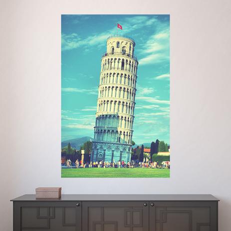 Painel Adesivo de Parede - Torre de Pisa - 564png - Allodi é boa?