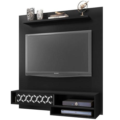Painel Bancada Suspensa para TV de até 50 Polegadas Orleans Preto - Móveis Leão é boa?