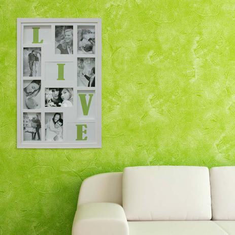 Painel Bee Collection Words Live 8 Fotos 10x15cm Branco Kapos Menor preço em Painel Bee Collection Words Live 8 Fotos 10x15cm Branco Kapos