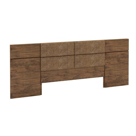 Painel Cabeceira Cama de Casal c/ Estofado TW165 Dalla Costa Nobre/Chenille Marrom Menor preço em Painel Cabeceira Cama de Casal c/ Estofado TW165 Dalla Costa Nobre/Chenille Marrom