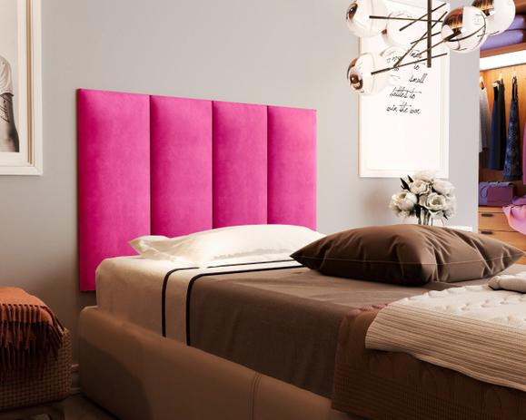 Painel Cabeceira Cama Solteiro 0,90 Million Rosa - Comprar Moveis Em Casa é boa?