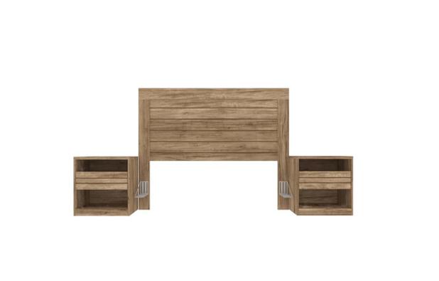 Painel Cabeceira Casal Verona com Criados Atacama - Santos Andirá - Santos andira Menor preço em Painel Cabeceira Casal Verona com Criados Atacama - Santos Andirá - Santos andira