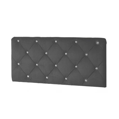 Painel Cabeceira De Casal King 195cm Para Cama Box Lodi Suede Cinza - Havai Menor preço em Painel Cabeceira De Casal King 195cm Para Cama Box Lodi Suede Cinza - Havai