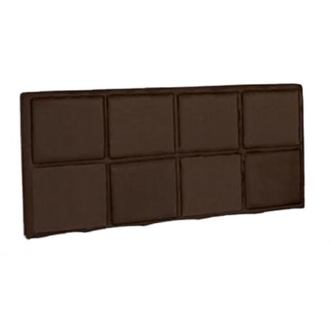 Painel Cabeceira De Casal King Para Cama Box Romagna 195cm Suede Marrom - Havai Menor preço em Painel Cabeceira De Casal King Para Cama Box Romagna 195cm Suede Marrom - Havai