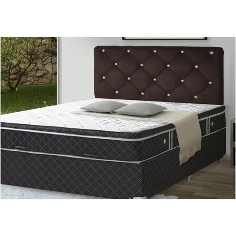 Painel Cabeceira de Solteiro 90cm para Cama Box Lodi Suede Marrom - Havai - Havaii é boa?