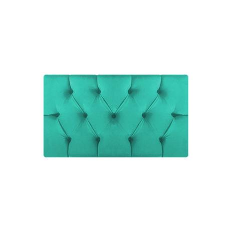 Painel Cabeceira para Cama Box Mônaco Solteiro 90 cm Suede Azul Tiffany - Mobília decor Menor preço em Painel Cabeceira para Cama Box Mônaco Solteiro 90 cm Suede Azul Tiffany - Mobília decor