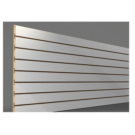 Painel Canaletado Branco 1,37x0,91m Placa Slatwall 9 Ranhuras - Seara Menor preço em Painel Canaletado Branco 1,37x0,91m Placa Slatwall 9 Ranhuras - Seara