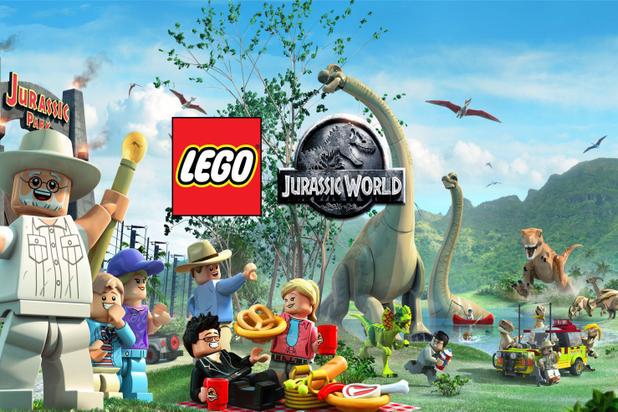 Painel de Festa Lego Jurassic World 05 - Colormyhome - Painel de Festas - Magazine Luiza
