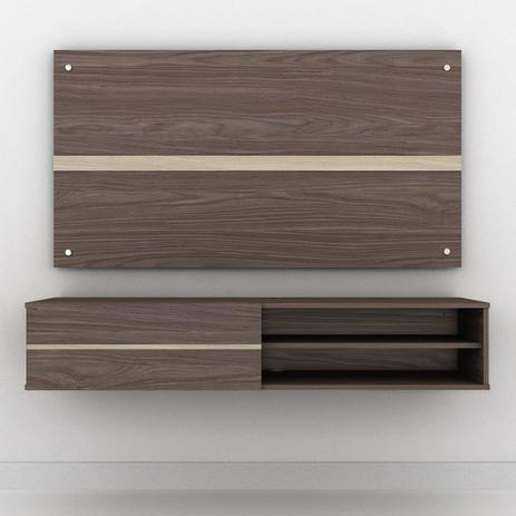 Painel de Tv Combo Sorento Rustico- Mirarack Menor preço em Painel de Tv Combo Sorento Rustico- Mirarack