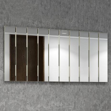 Painel Decorativo Barra Vertical 150cm TB201 Off white/Espelho DallaCosta - Dalla costa é ruim? Painel Decorativo Barra Vertical 150cm TB201 Off white/Espelho DallaCosta - Dalla costa é boa?