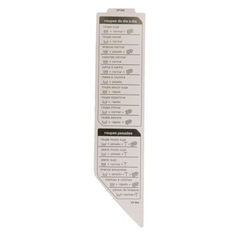 Menor preço em Painel decorativo compatível lavadora BWC07A 7KG Turbo Esquerdo 326053687-CP0954 - Brastemp