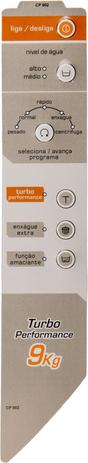 Menor preço em Painel Decorativo Compatível Lavadora BWF09A Turbo 9KG Velazquez Direito 326052269-CP0902 - Brastemp