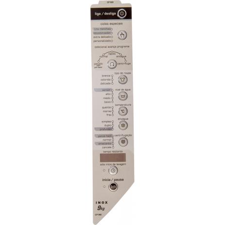 Painel Decorativo Compatível Lavadora BWX09A Tira Mancha 9Kg Inox Direito 326052288-CP0900 - Brastemp é ruim? Painel Decorativo Compatível Lavadora BWX09A Tira Mancha 9Kg Inox Direito 326052288-CP0900 - Brastemp é boa?