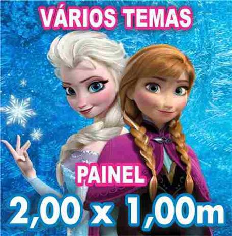 Painel Decorativo Festa Infantil Lona 2x1m Envio 24hrs - X4adesivos Menor preço em Painel Decorativo Festa Infantil Lona 2x1m Envio 24hrs - X4adesivos