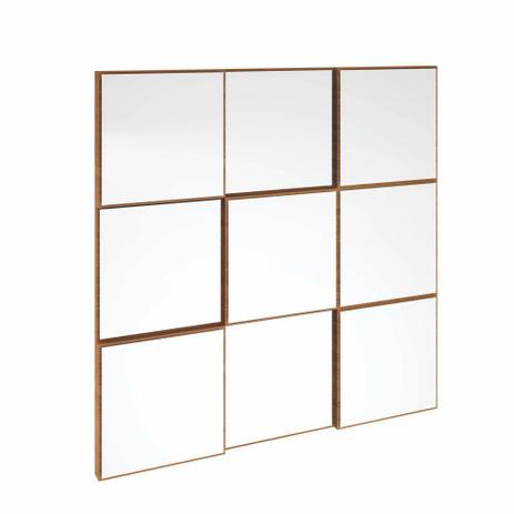 Painel Decorativo Quadriculado Espelhado 75x75cm TB86 Dalla Costa Menor preço em Painel Decorativo Quadriculado Espelhado 75x75cm TB86 Dalla Costa