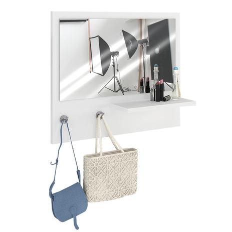 Painel Decorativo Trend Branco Com Espelho BR21_BR Estilare Menor preço em Painel Decorativo Trend Branco Com Espelho BR21_BR Estilare