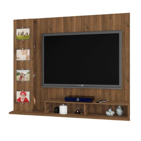 Painel Estrela para Tv de até 55” - Canela - Germai Móveis - Rpm móveis Menor preço em Painel Estrela para Tv de até 55” - Canela - Germai Móveis - Rpm móveis