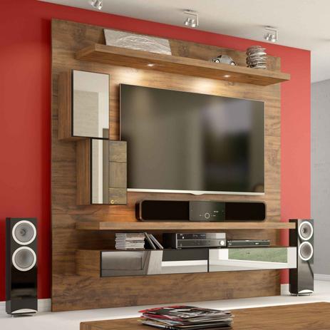 Painel Home para TV até 52 Polegadas 2 Gavetas Espelhadas 2 Nichos e LED TB109E Dalla Costa Nobre é boa?