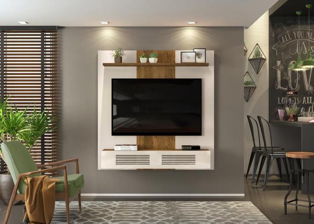Painel Home Suspenso Linz para Tv até 55 polegadas 1 Porta - Dj Móveis é ruim? Painel Home Suspenso Linz para Tv até 55 polegadas 1 Porta - Dj Móveis é boa?