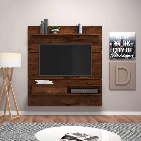 Painel Home Suspenso p/ Tv 65” Santorini DJ Móveis Rústico Malbec - Dj moveis é ruim? Painel Home Suspenso p/ Tv 65” Santorini DJ Móveis Rústico Malbec - Dj moveis é boa?